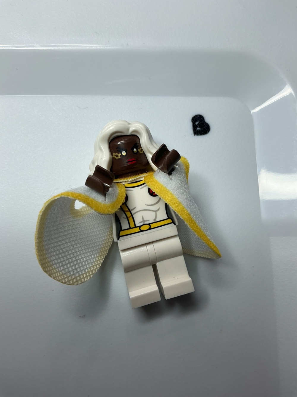 LEGO Storm minifigure from the X-Men series